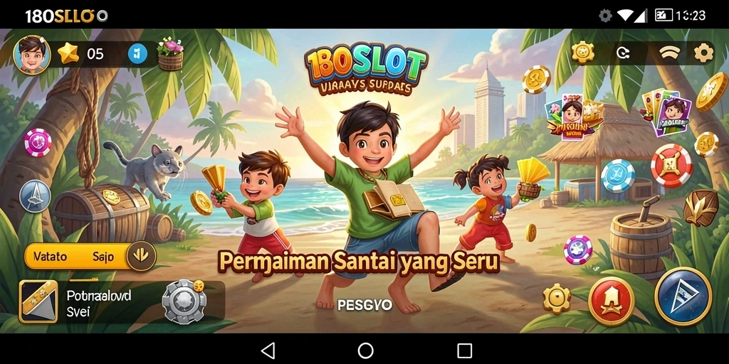 Tampilan menarik dari gameplay 180SLOT yang menghibur.