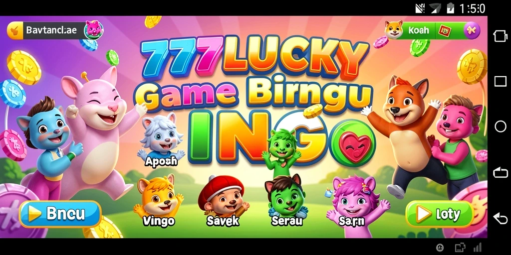 Tampilan gameplay Bingo di 777LUCKY yang seru dan interaktif.