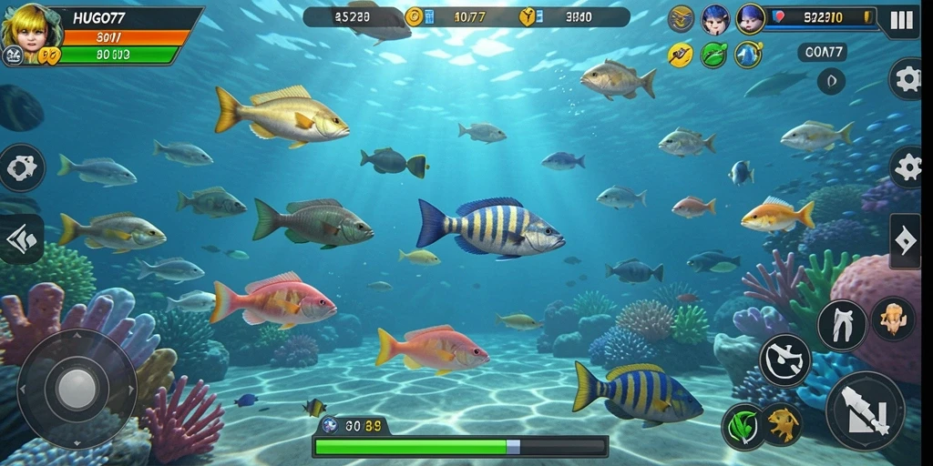 Gameplay menarik Tembak Ikan HUGO77 yang memukau.