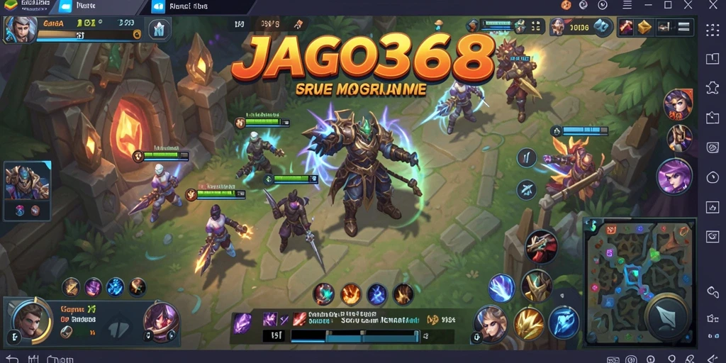 Gameplay seru JAGO368 di arena pertempuran yang menegangkan.