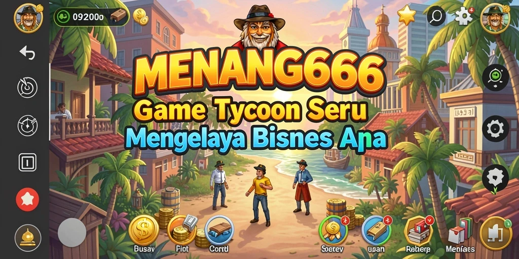 Tampilan gameplay menarik dari <strong>MENANG666</strong> yang menunjukkan manajemen bisnis yang seru.