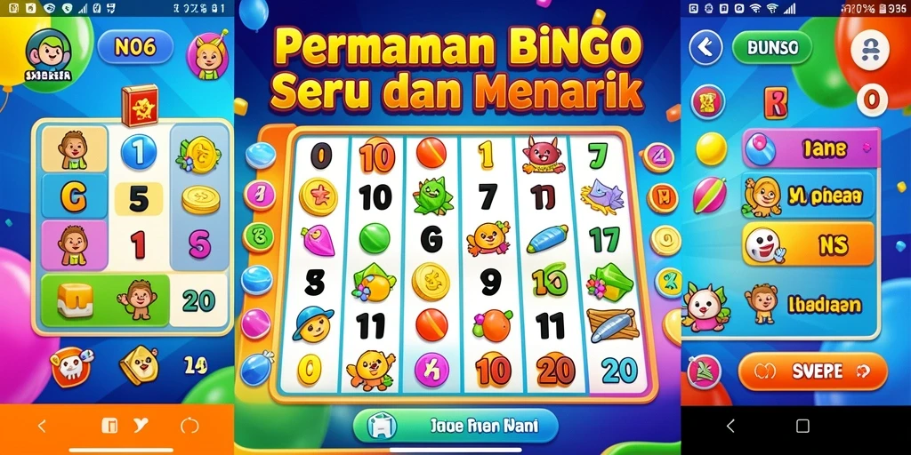 Tampilan seru gameplay N06 dengan fitur Bingo khas.