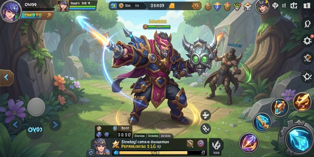 Tangkapan layar dari gameplay OVO99 yang penuh strategi dan tantangan.