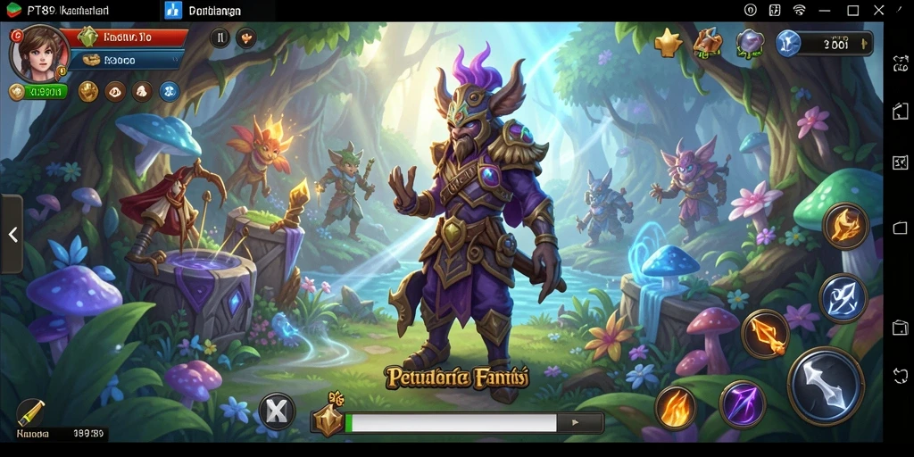 Tampilan gameplay seru petualangan di PT89.