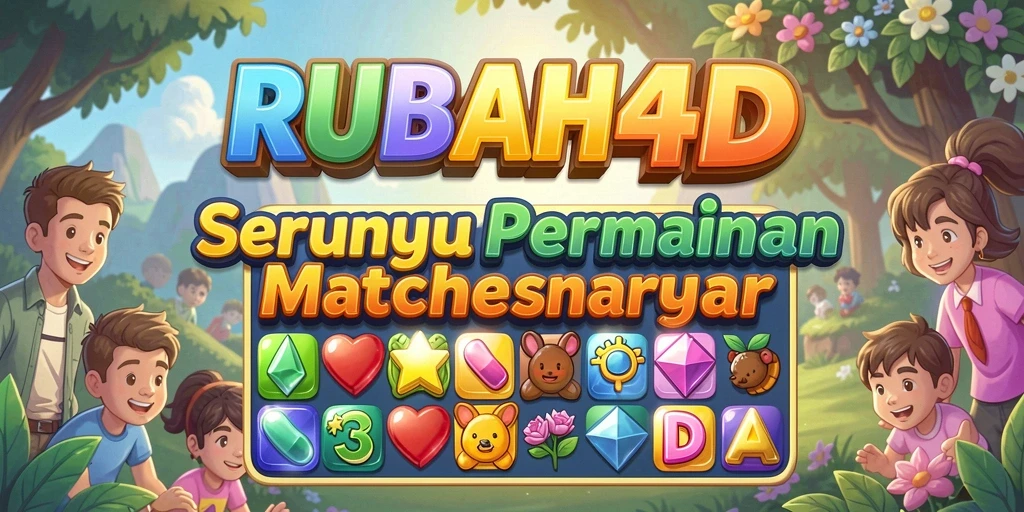 Tampilan gameplay seru dari RUBAH4D saat mencocokkan elemen.