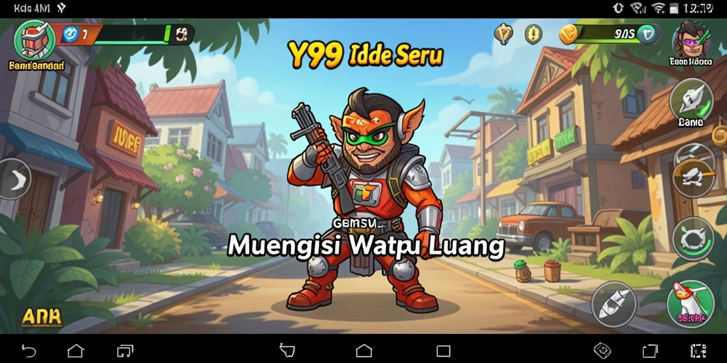 Tampilan gameplay Y89 yang imersif dan penuh warna dalam mode Idle.
