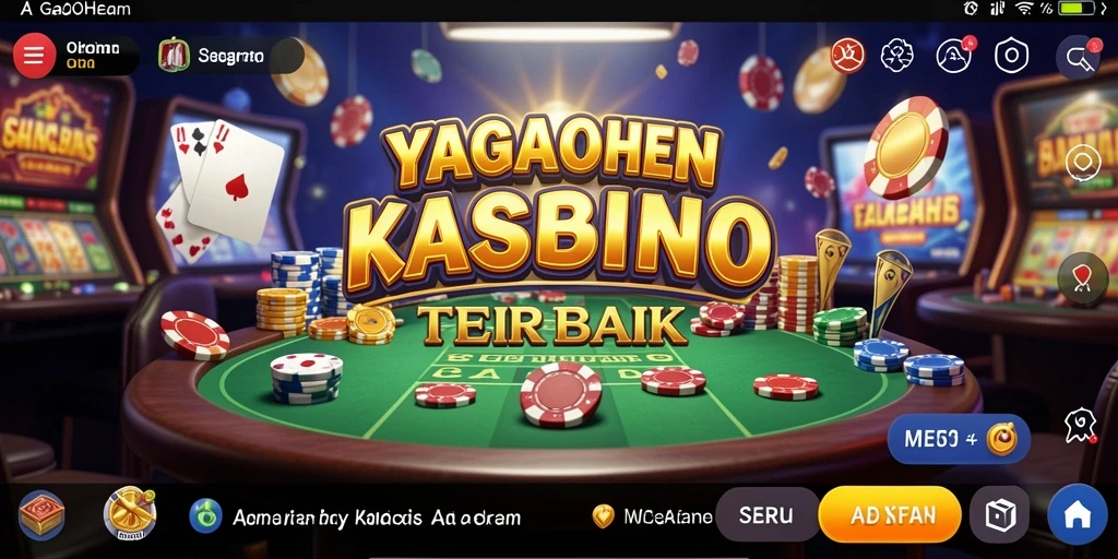 Tampilan gameplay seru dari YAGAOHEN, menjadikan pengalaman Kasino lebih menarik.